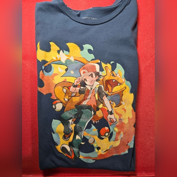 Pokémon Trainers Indigo Relaxed Fit Crew Neck T-Shirt - Adult XL - Picture 1 of 5